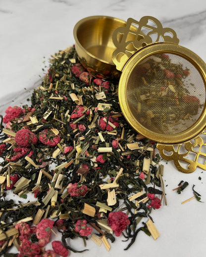 Elaborate Teapot Strainer